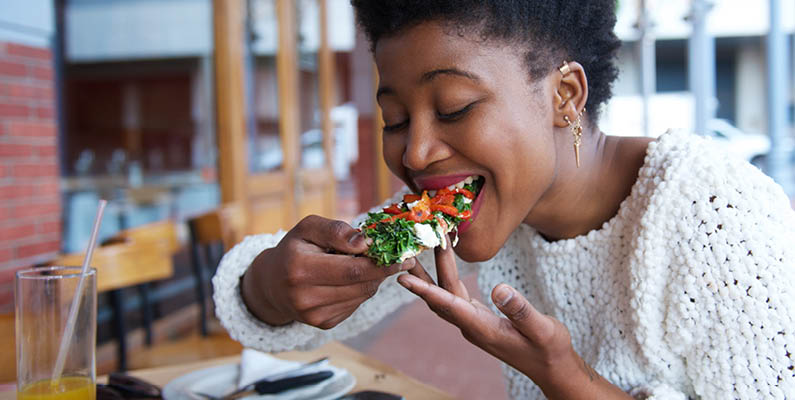 You can eat a vegetarian diet and keep a healthy smile