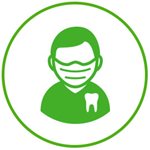 Dentist chair icon