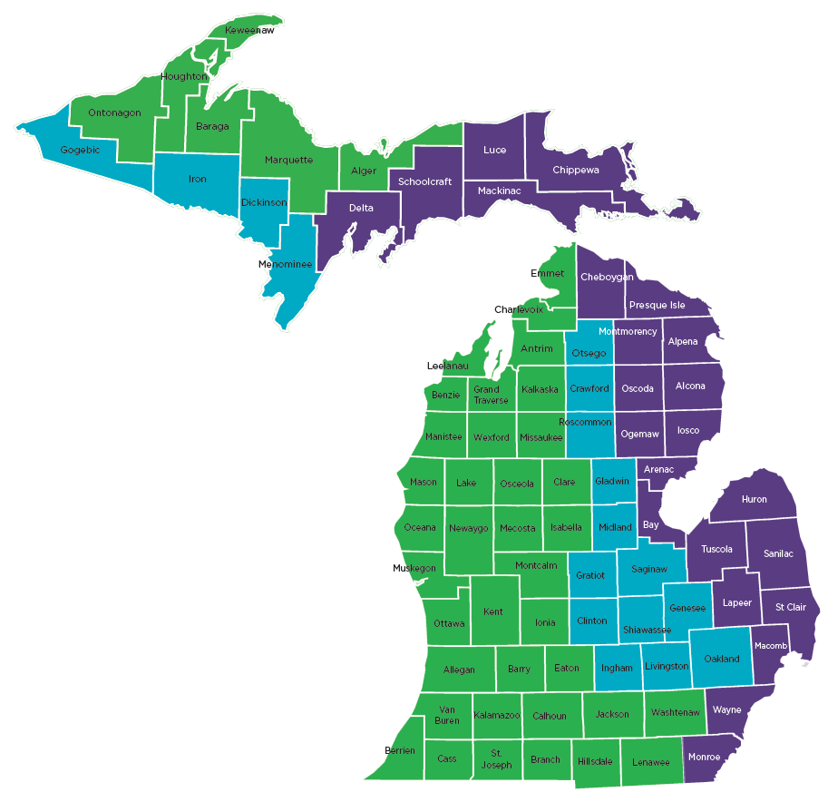 Michigan Territory Map